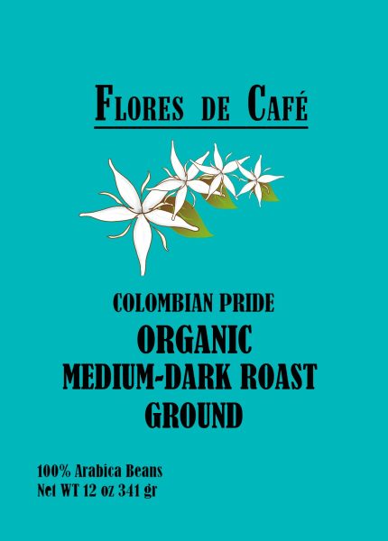 ORGANIC MEDIUM DARK ROAST GROUND 100% Colombian Coffee 