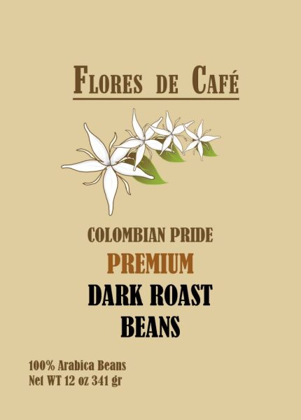 PREMIUM DARK BEANS 100% colombian coffee - 